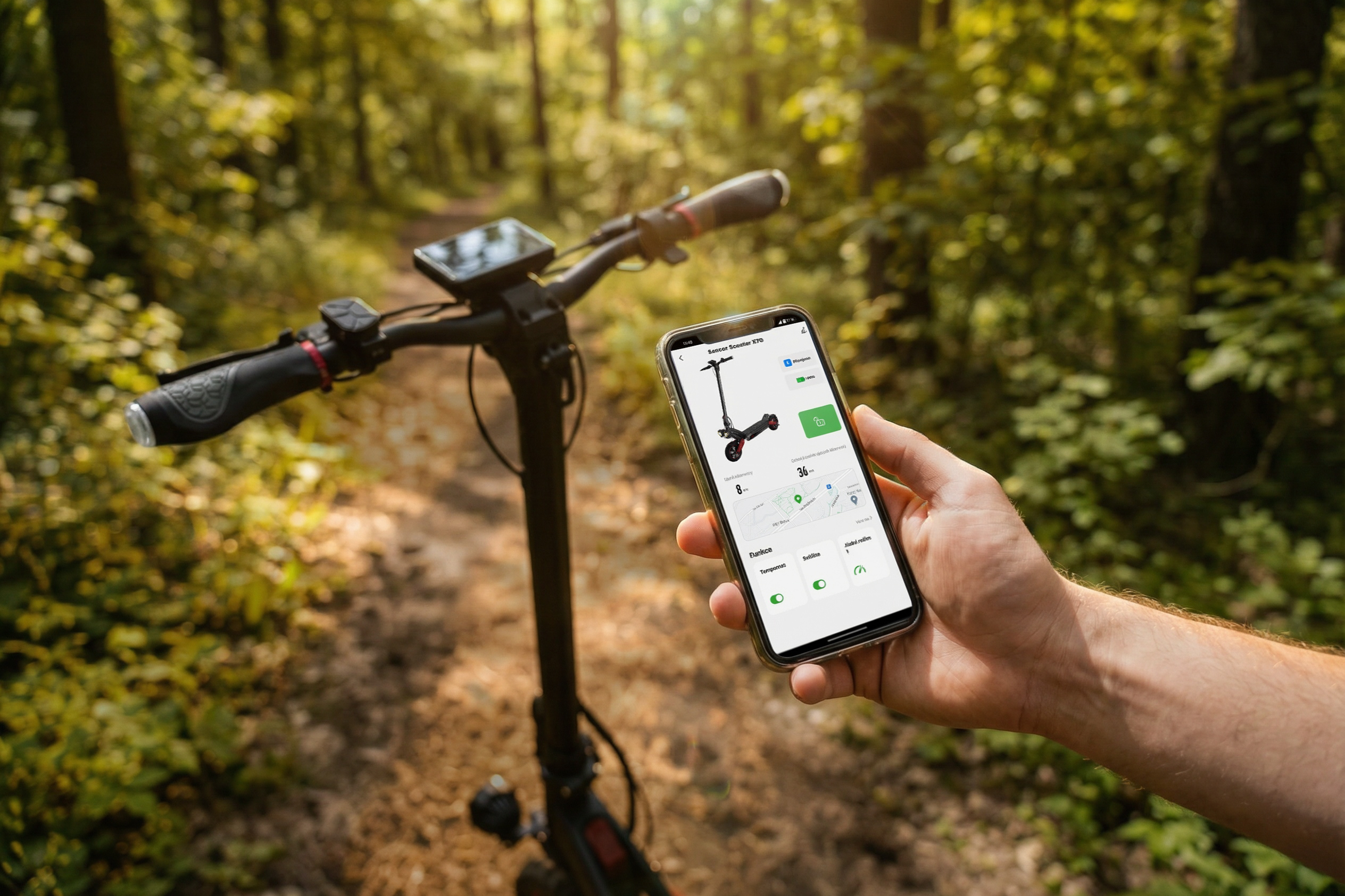 Sencor SCOOTER X70 elektromos roller városi és könnyebb terephasználatra
