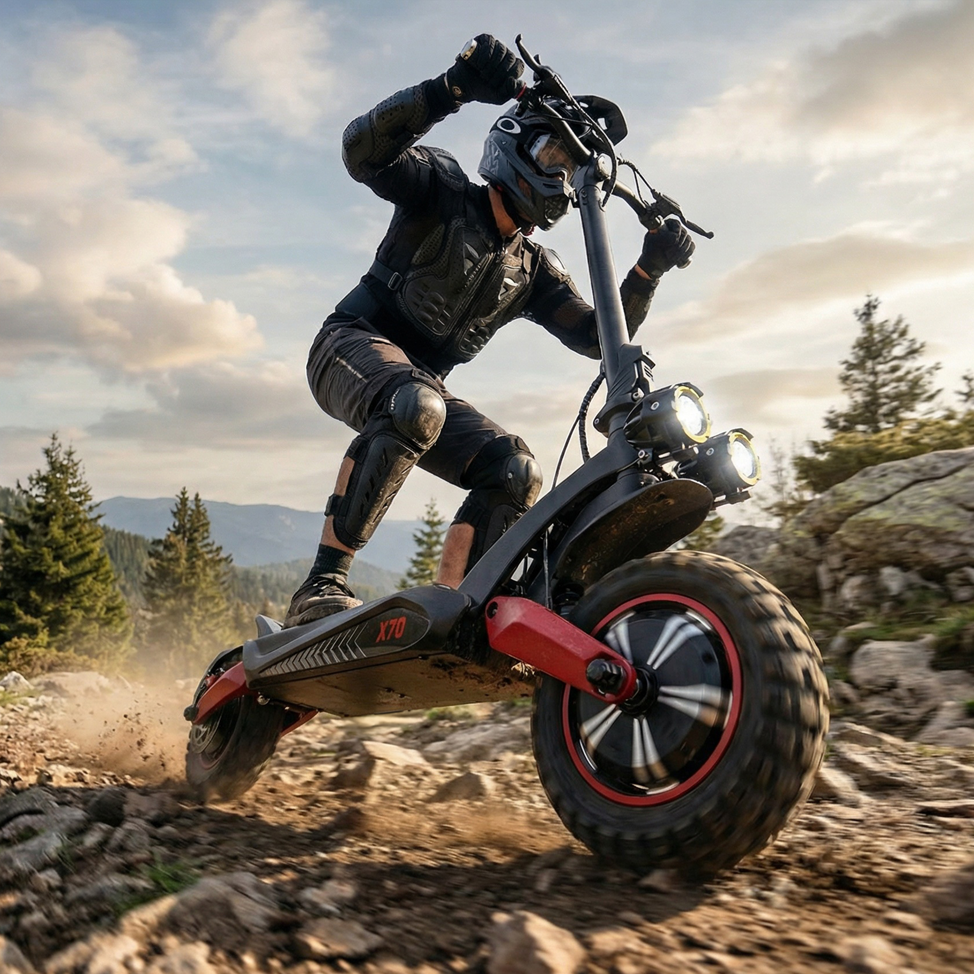 Sencor SCOOTER X70 elektromos roller városi és könnyebb terephasználatra