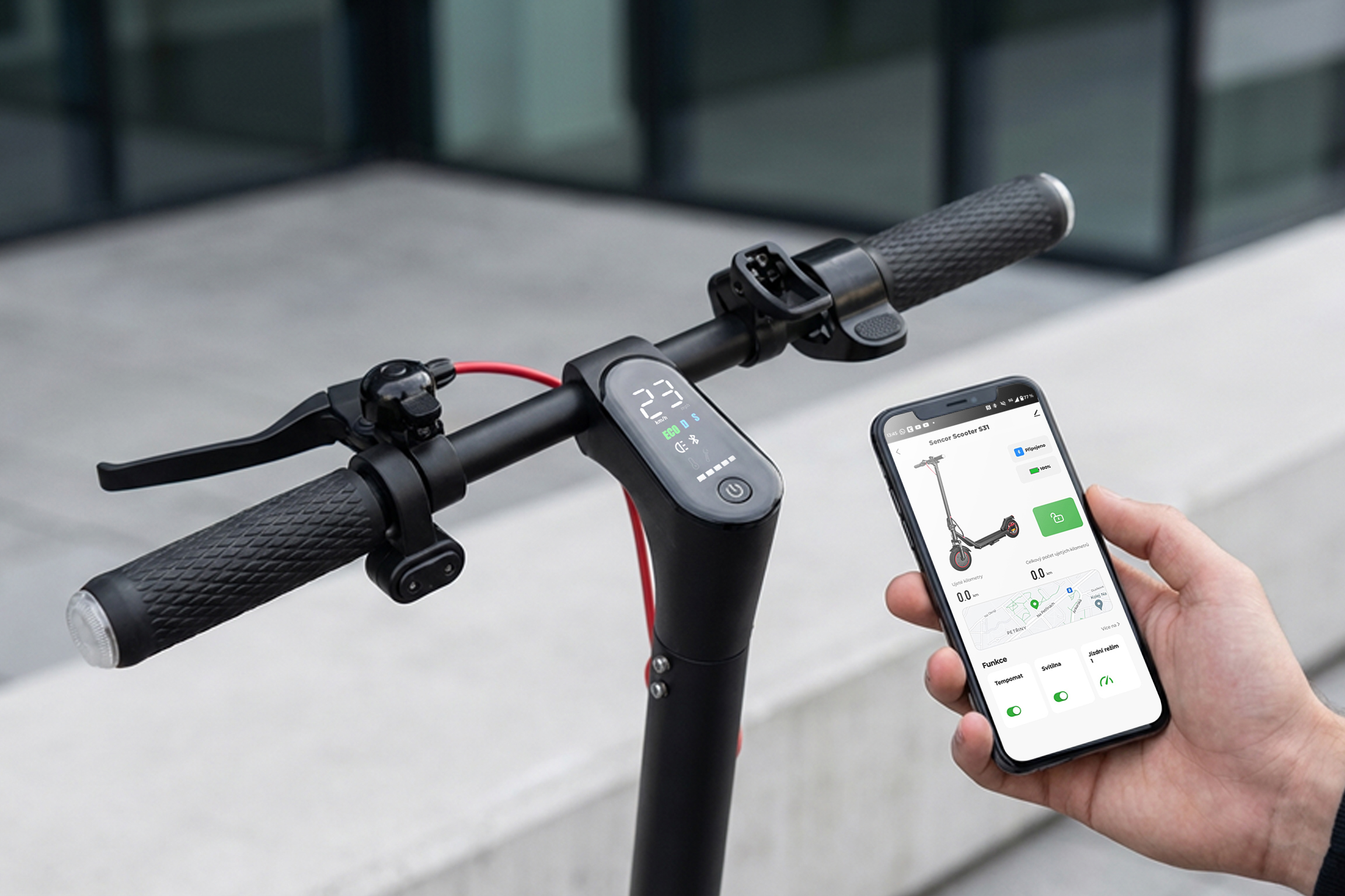 Sencor elektrický kolobežka SCOOTER S31