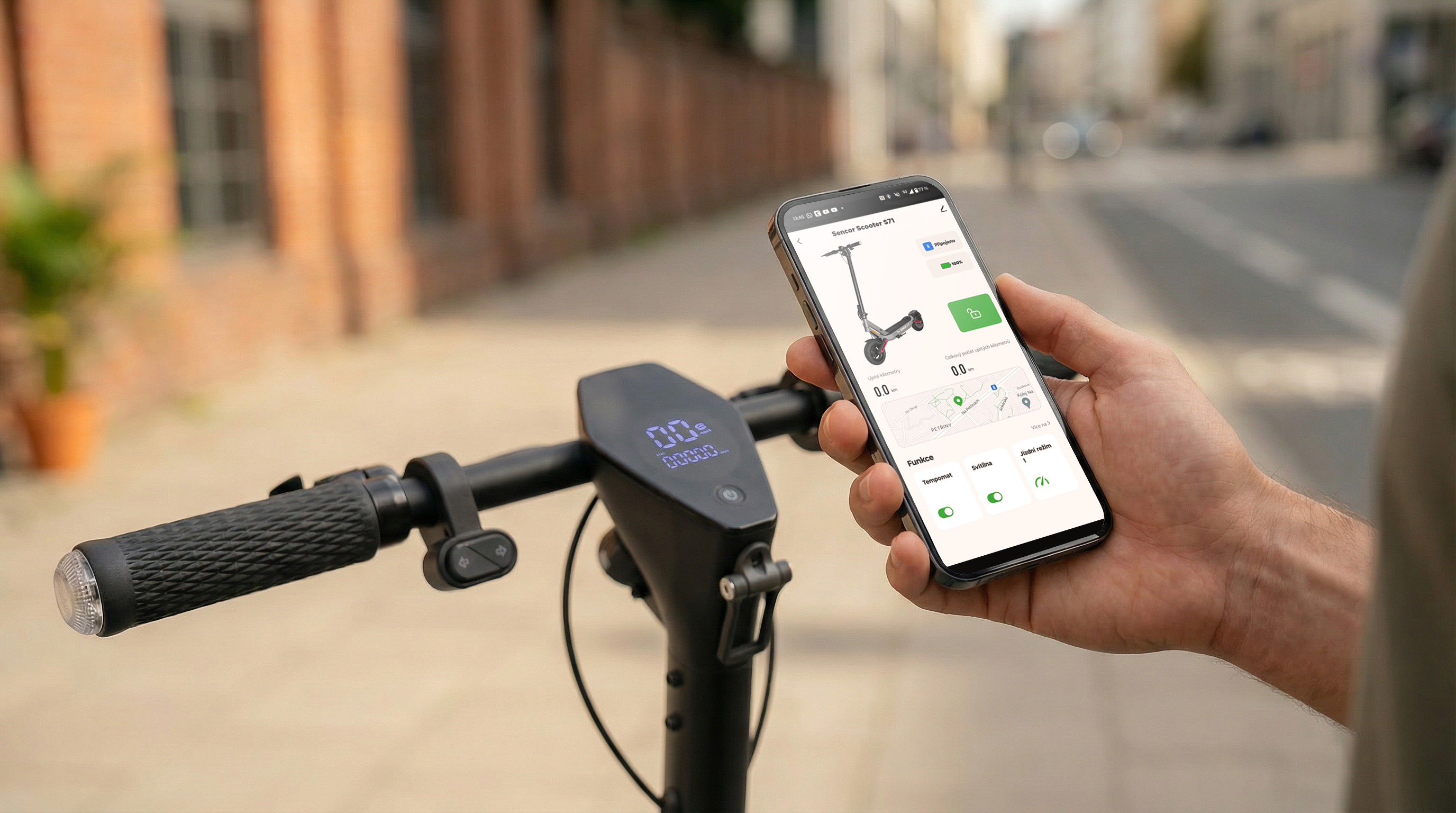 Sencor SCOOTER S71 LIGHT electric scooter