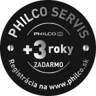 Predlžena zaruka +36 mesiacov Philco sticker
