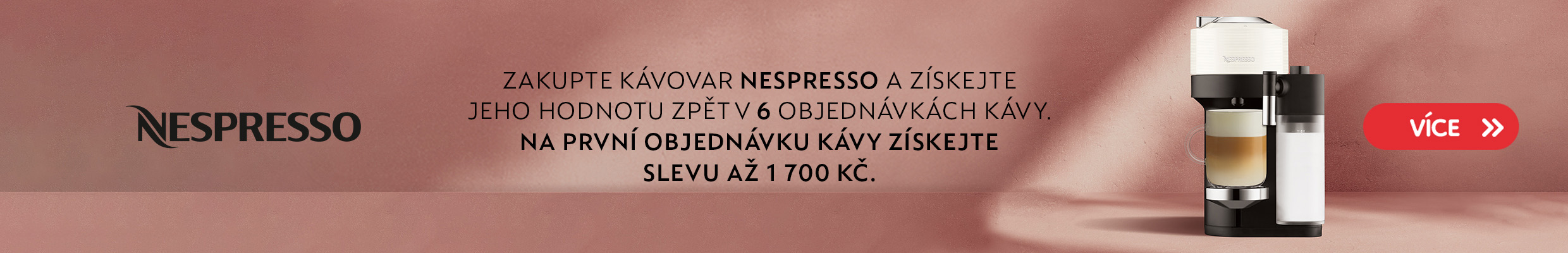 Letní nabídka Nespresso