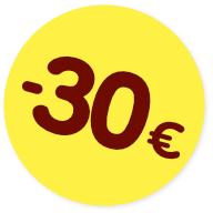 Okamzita zlava 200 € - 30€