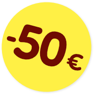 Okamzita zlava 200 € - 50€