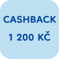 Cashback 1 200 Kč