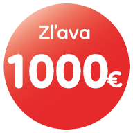  HISENSE TV zľavy až do 1 000€ - sticker  - 1000€