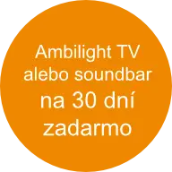 Philips TV soundbar 30 dni zdarma