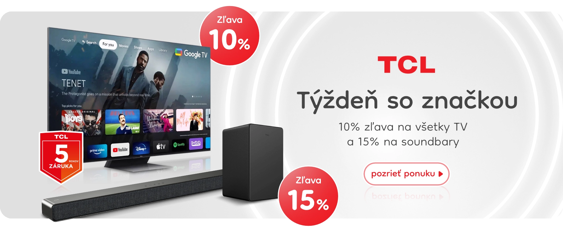 TCL týždeň so značkou