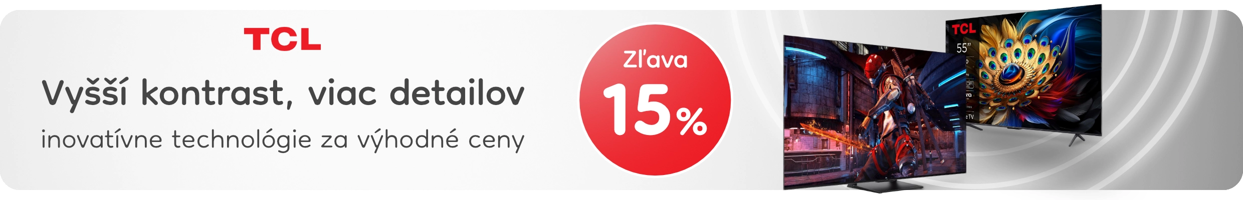 TCL týždeň so značkou - produkt TV