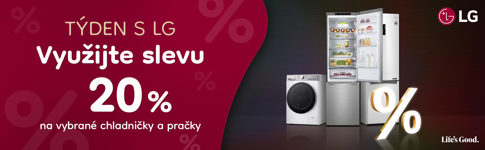 LG Týdny se slevou až 20 % LP