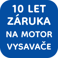 Záruka 10 let na motor vysavače Elextrolux