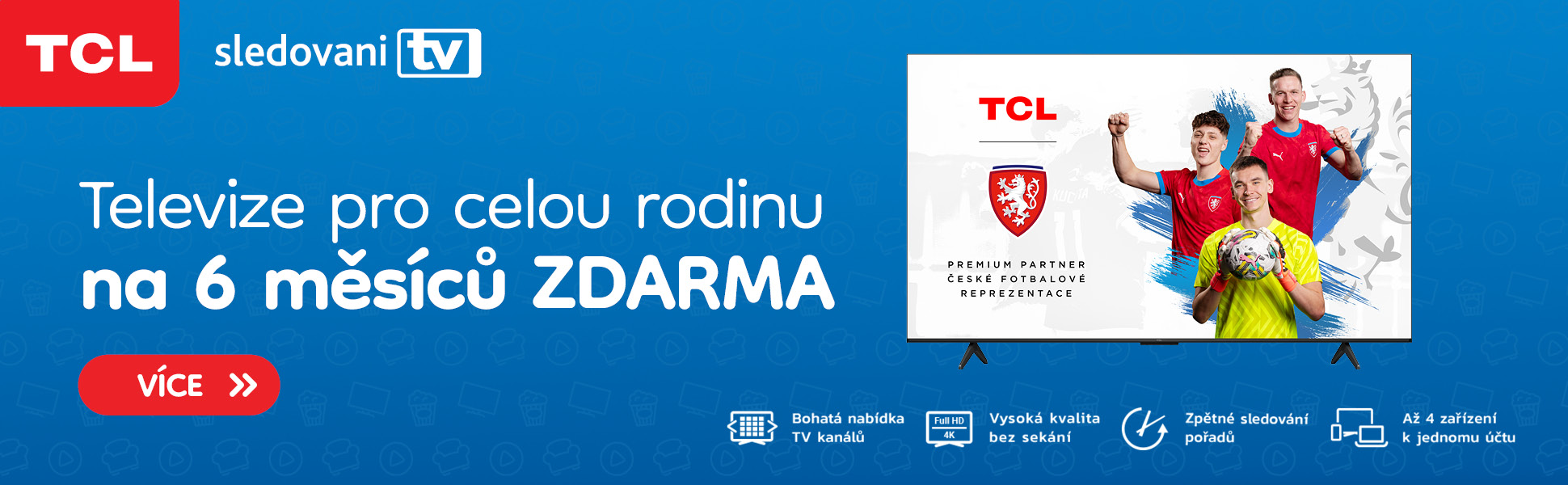 Sledování TV TCL