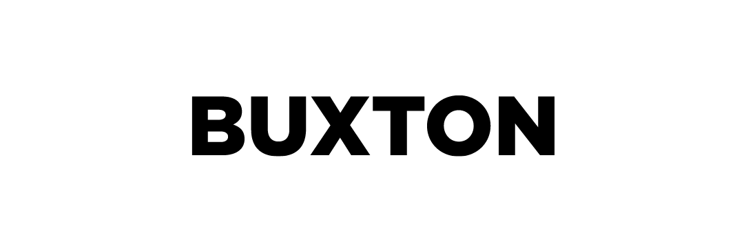 Logo značky Buxton