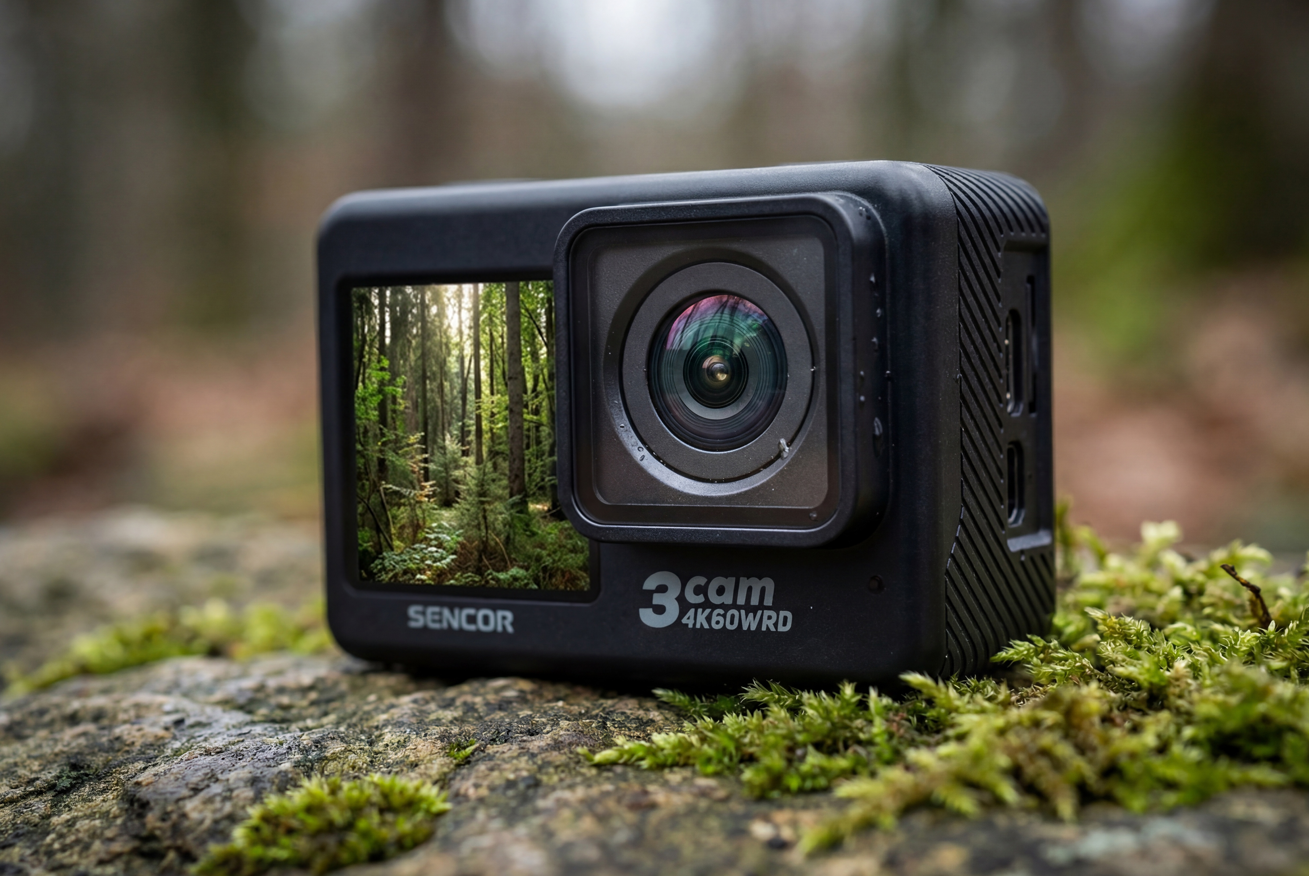 Sencor kamera sportowa 3CAM 4K60WRD
