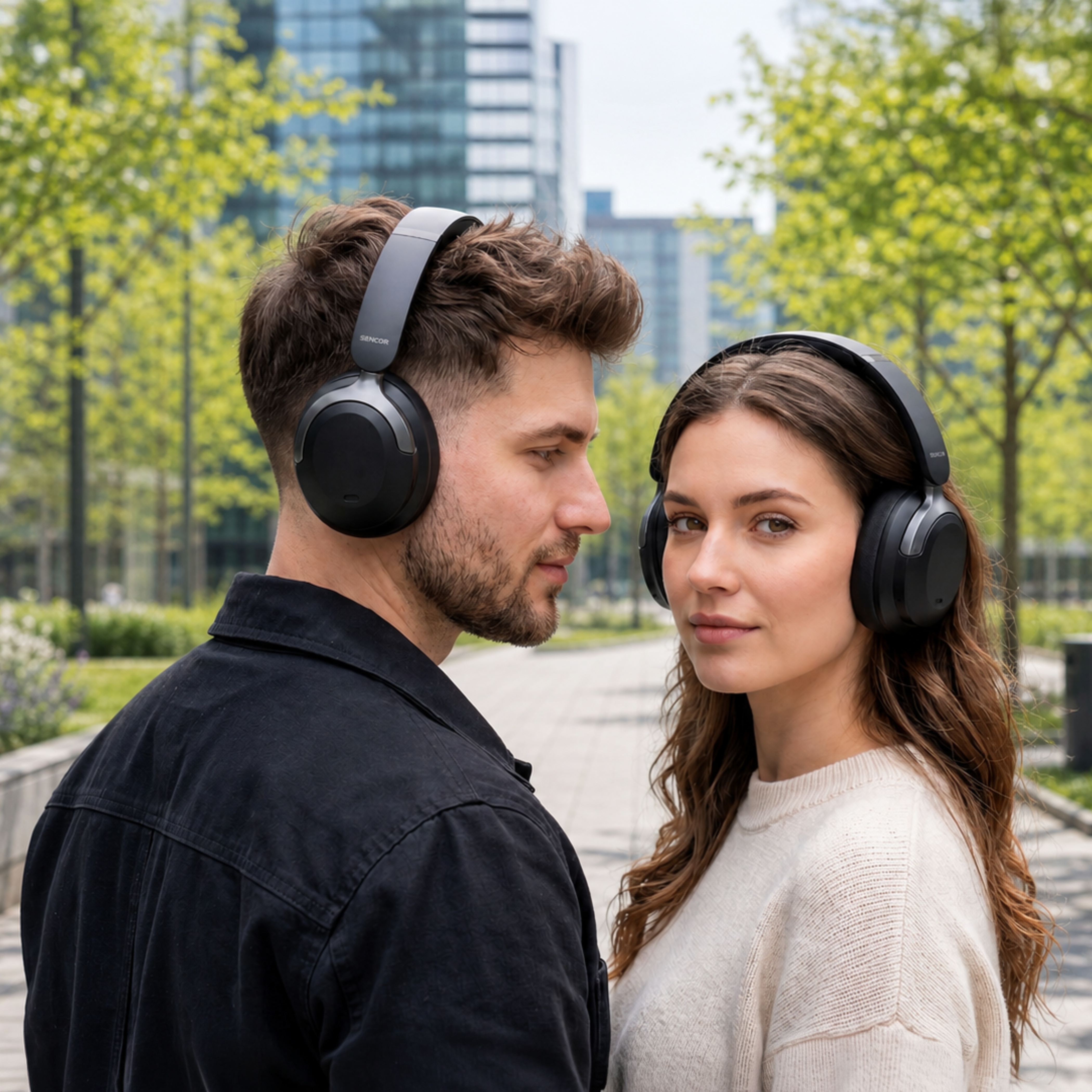 Sencor bezdrátová sluchátka přes hlavu s bluetooth 5.3 SEP ABSOLUTE