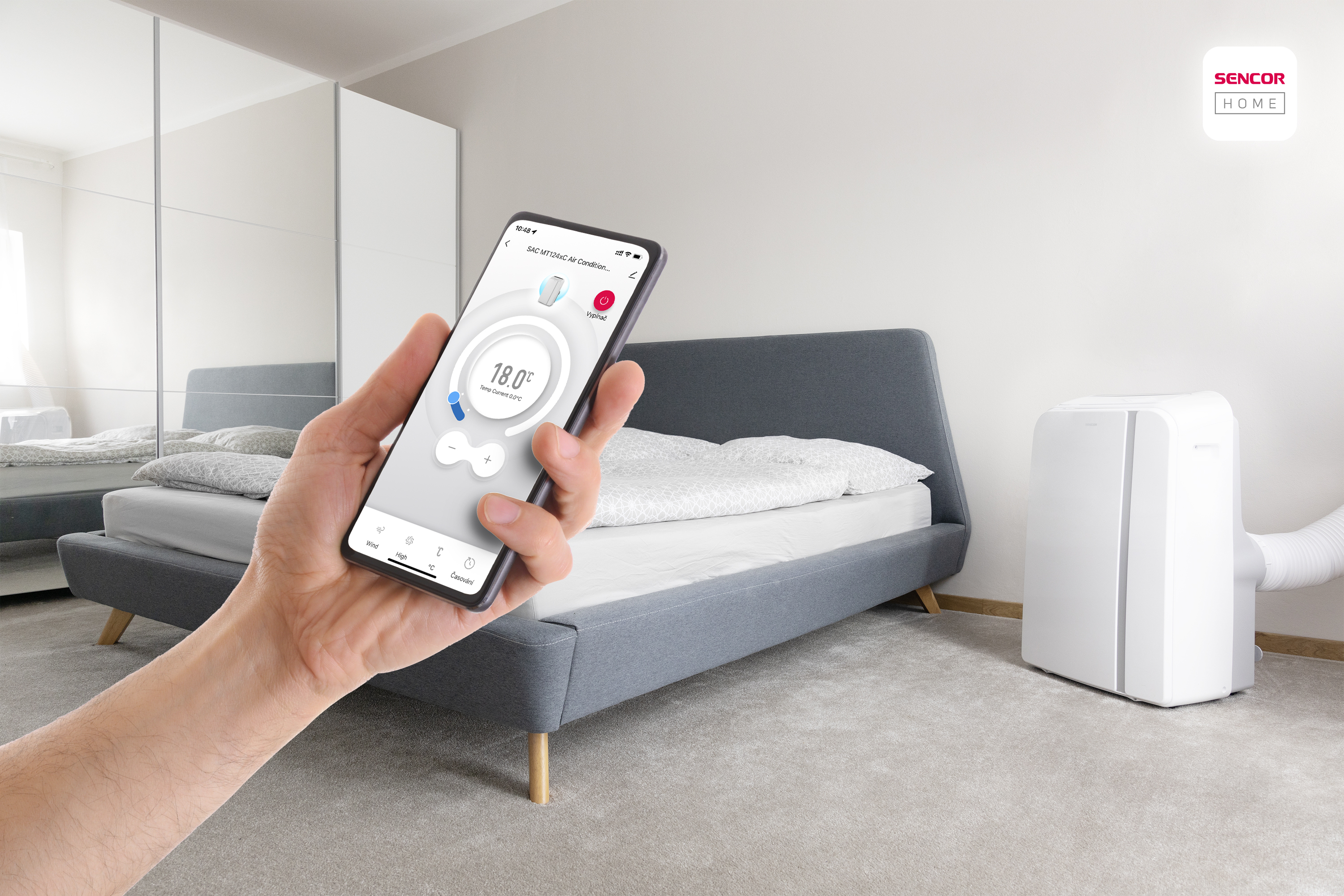 Sencor mobilná klimatizácia SAC MT1240C
