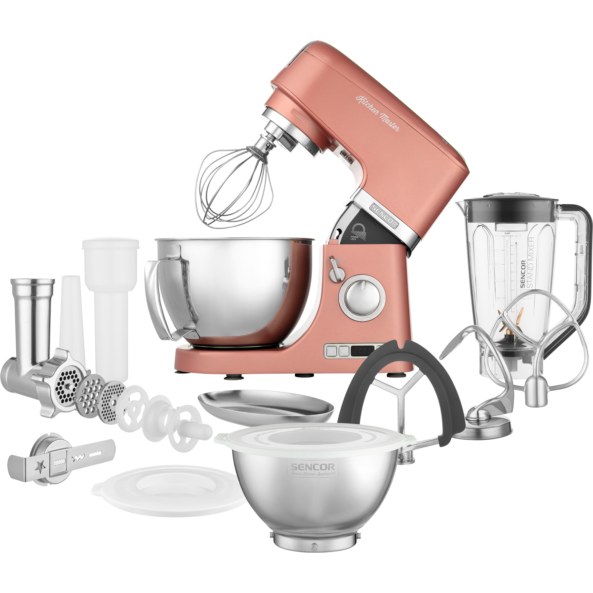 Sencor kuchyňský robot STM 7875RS, obsah balení