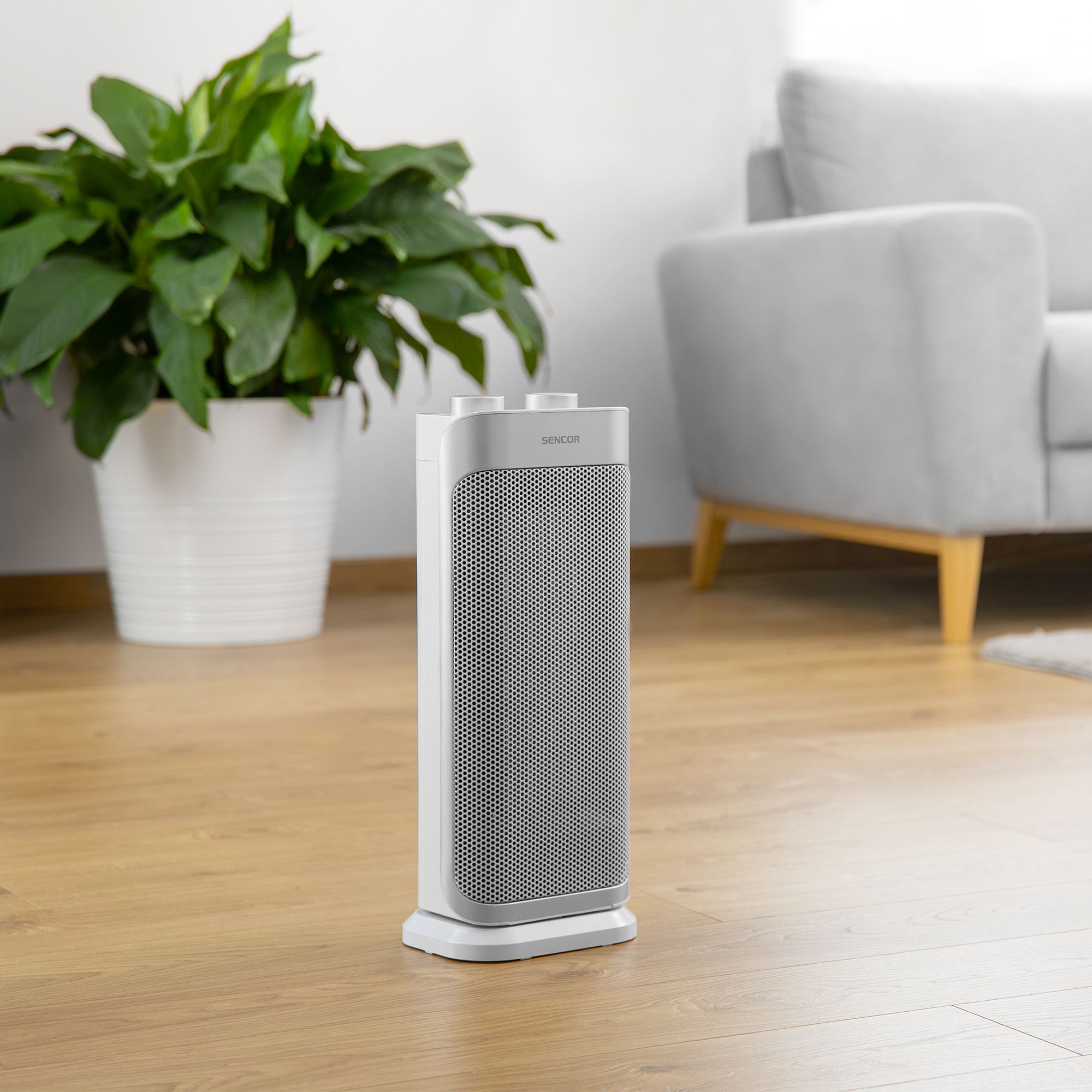 Sencor keramický ohrievač s osciláciou a termostatom SFH 8050SL