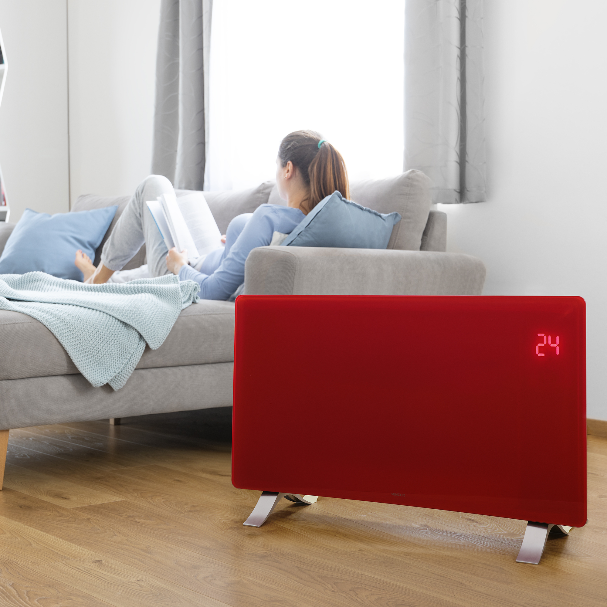 Sencor SCF 4742RD elektromos konvektor
