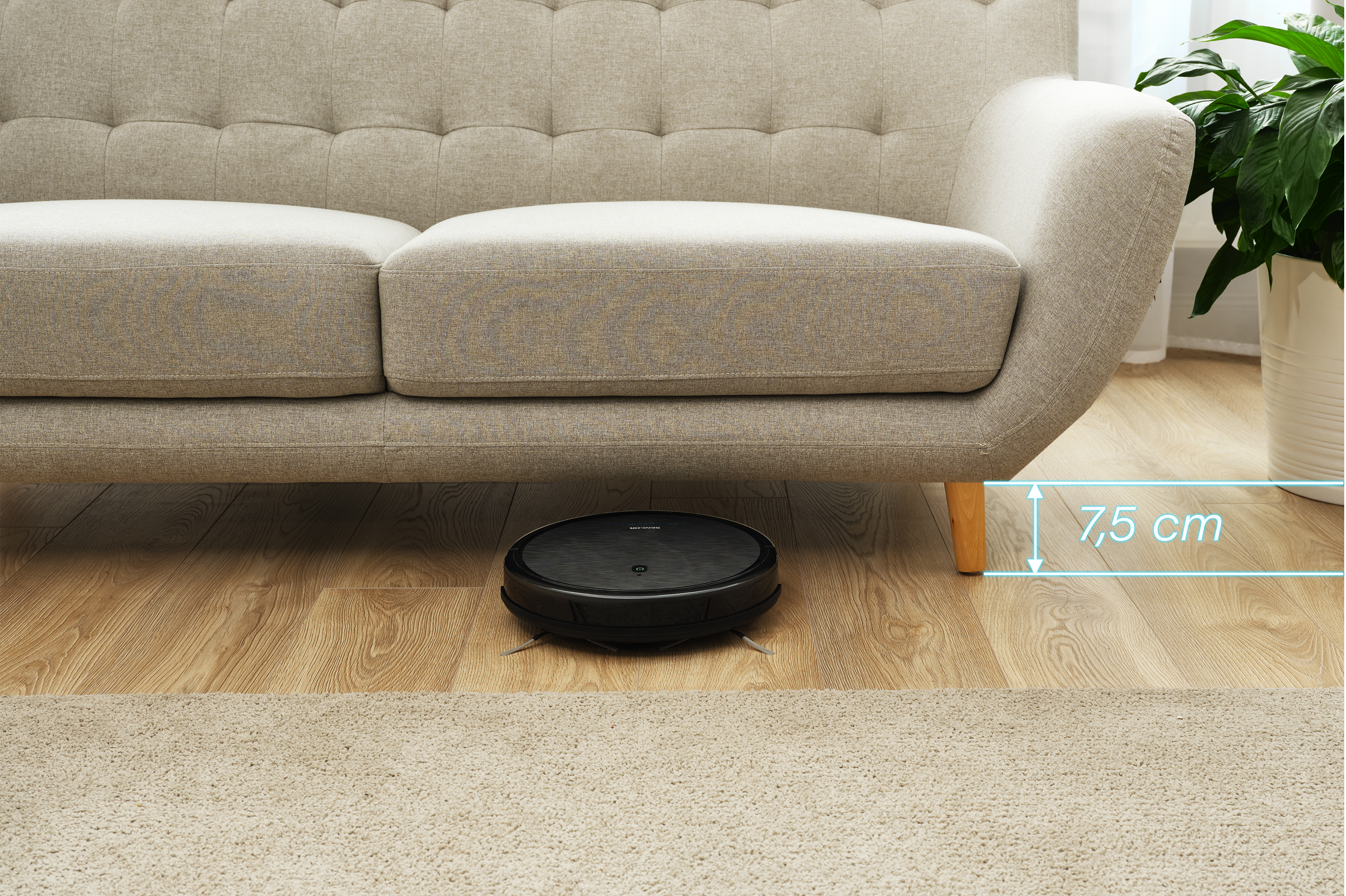 Sencor robot sprzątający z funkcją mopowania easyclean+ SRV 3160TQ