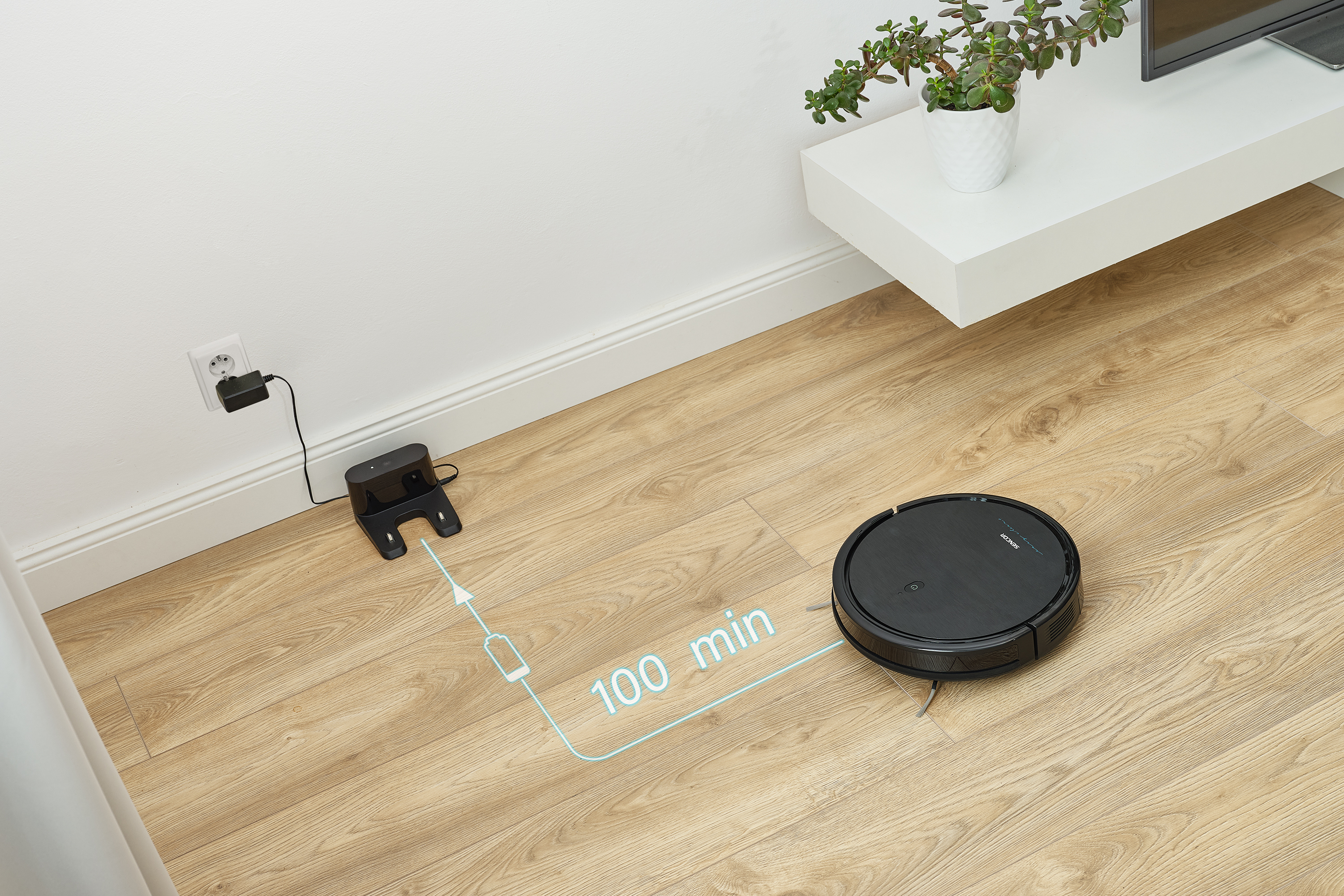Sencor robot sprzątający z funkcją mopowania easyclean+ SRV 3160TQ