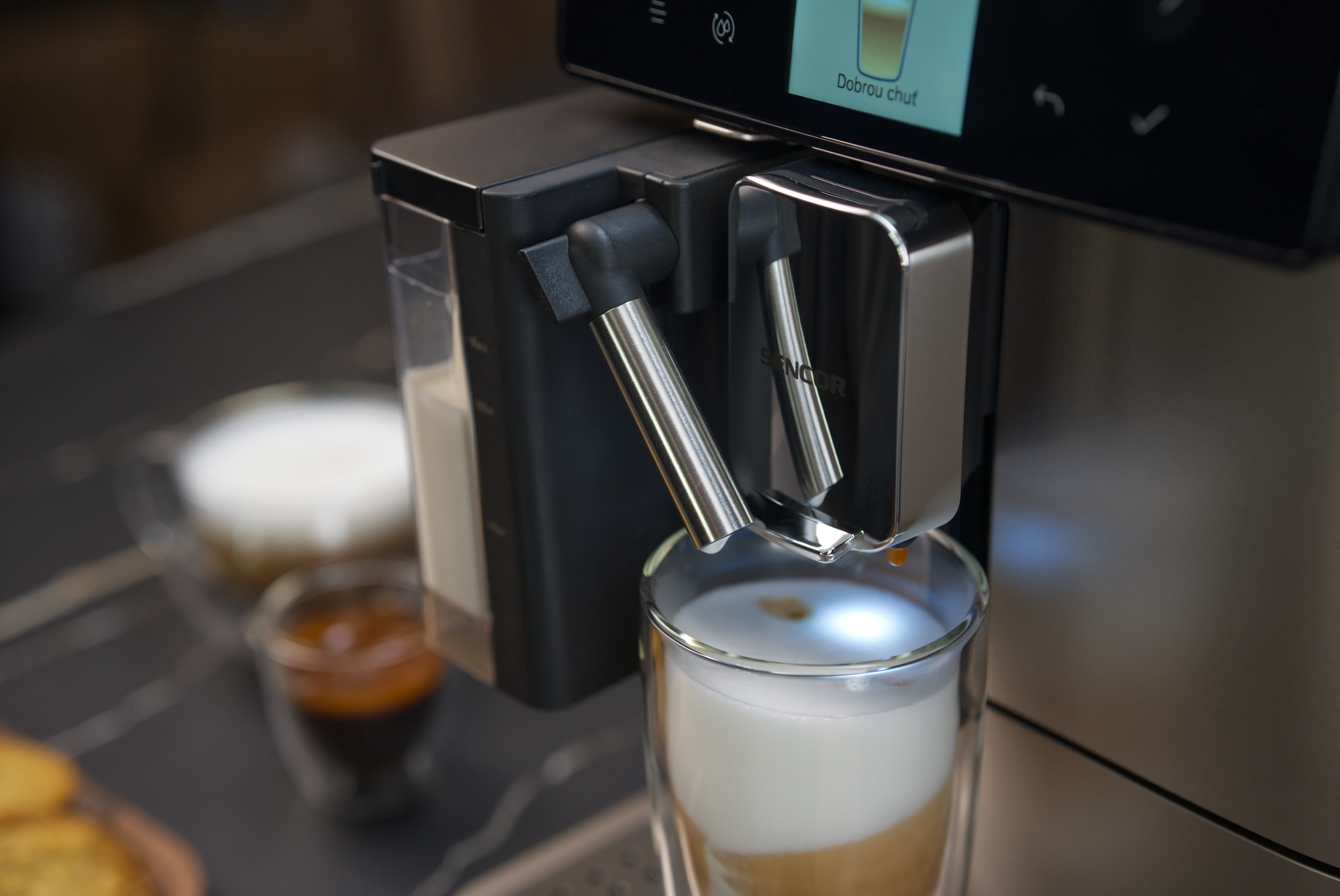 Sencor automatické espresso SES 9350CH