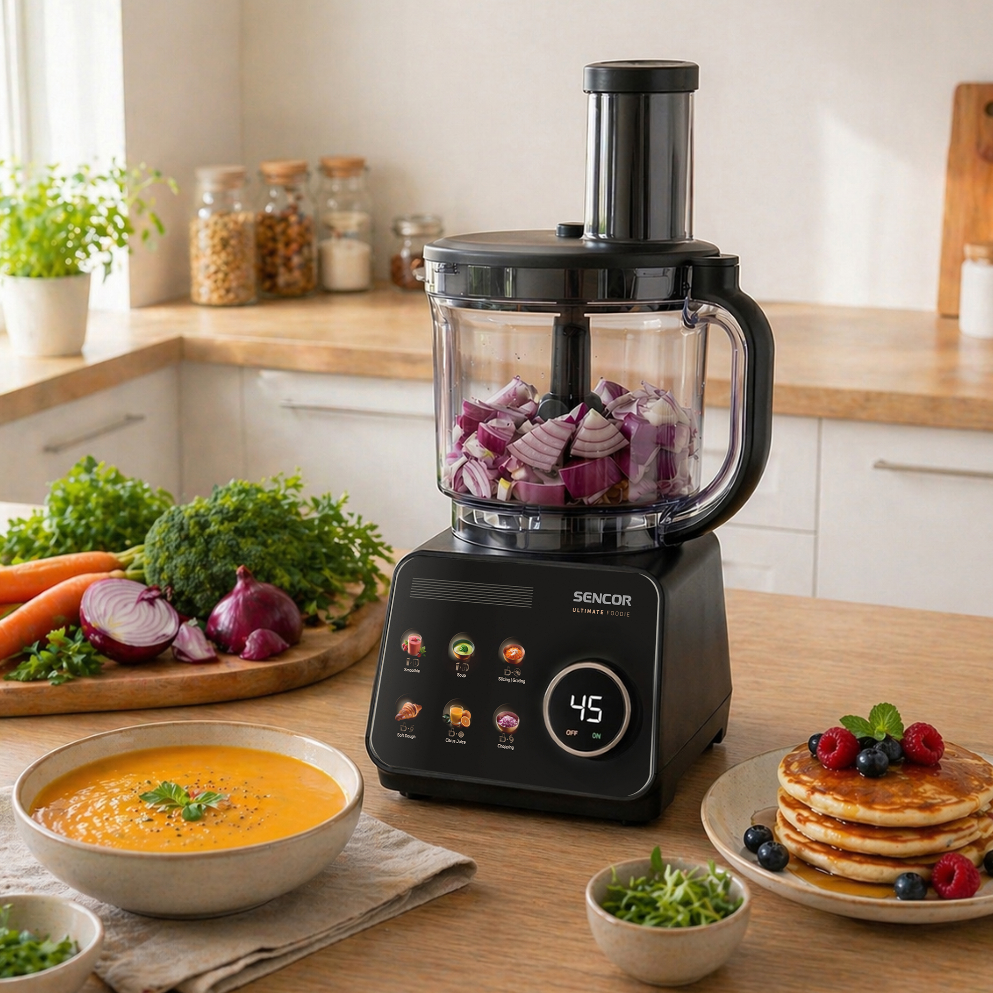 Sencor food processor 5v1 SBU 9878BK