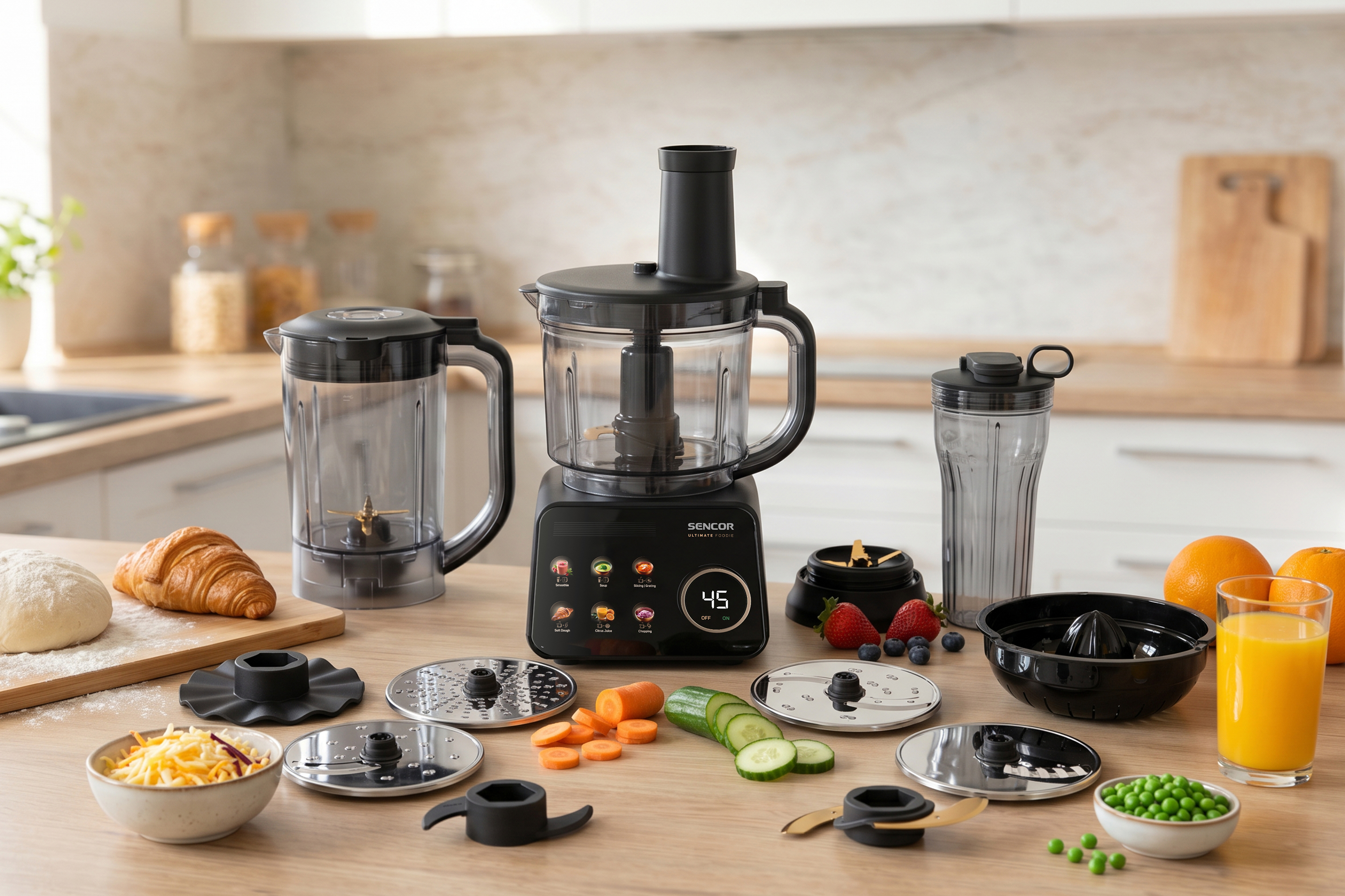 Sencor food processor 5v1 SBU 9878BK