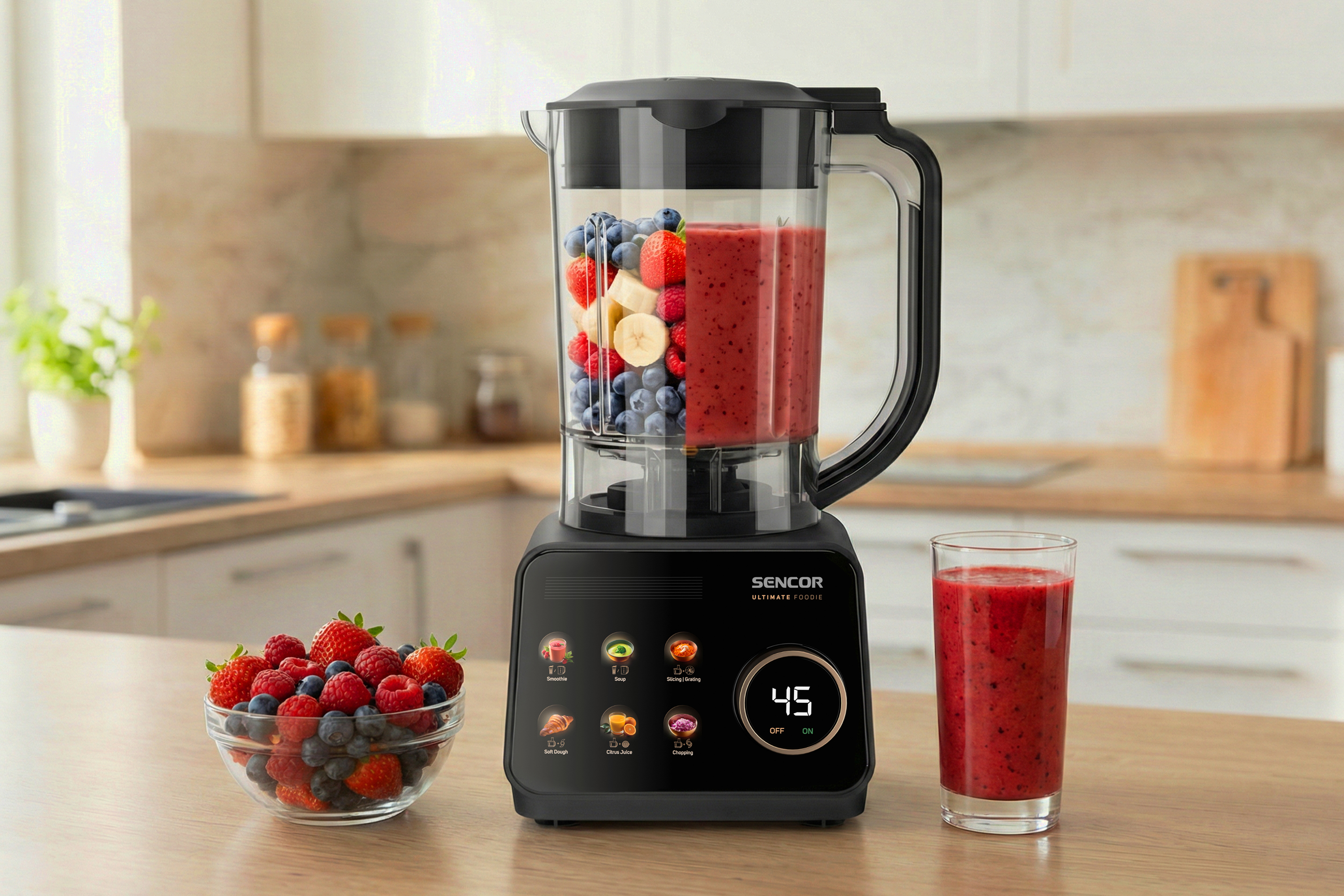 Sencor food processor 5v1 SBU 9878BK