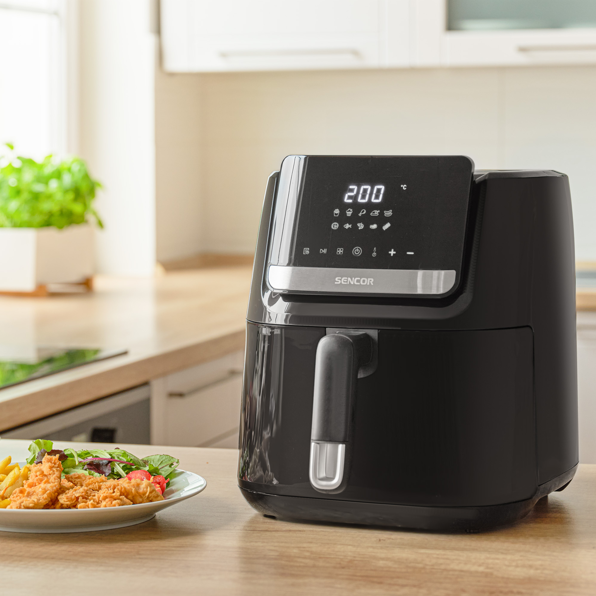 Sencor horkovzdušná fritéza SFR 6550BK