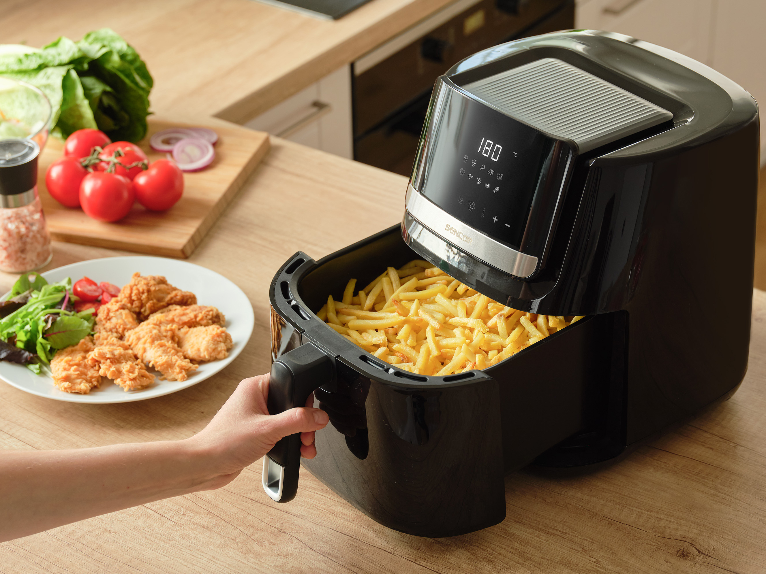 Sencor horkovzdušná fritéza SFR 6550BK