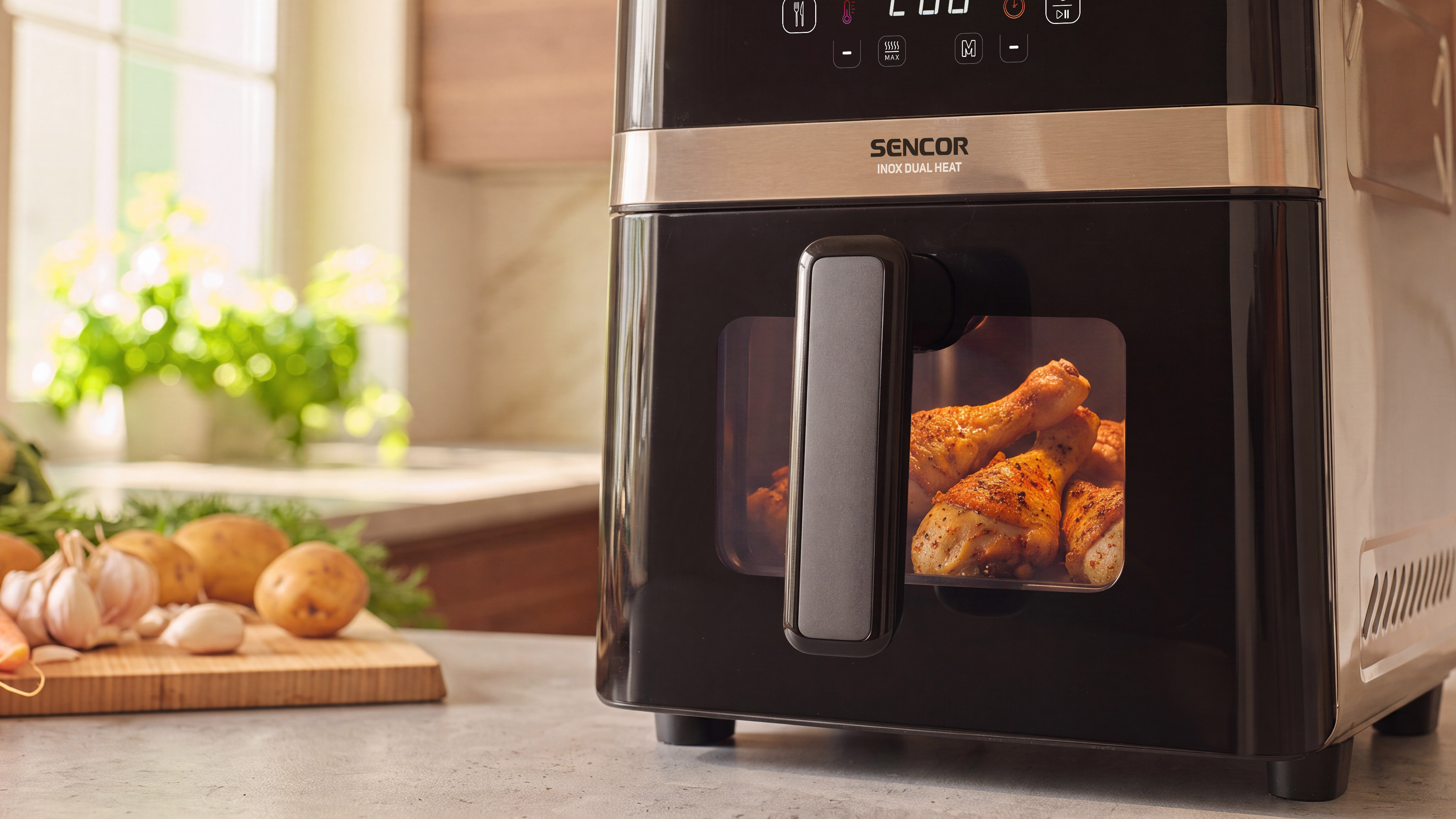 Sencor frytkownica na gorące powietrze SFR 6800SS INOX