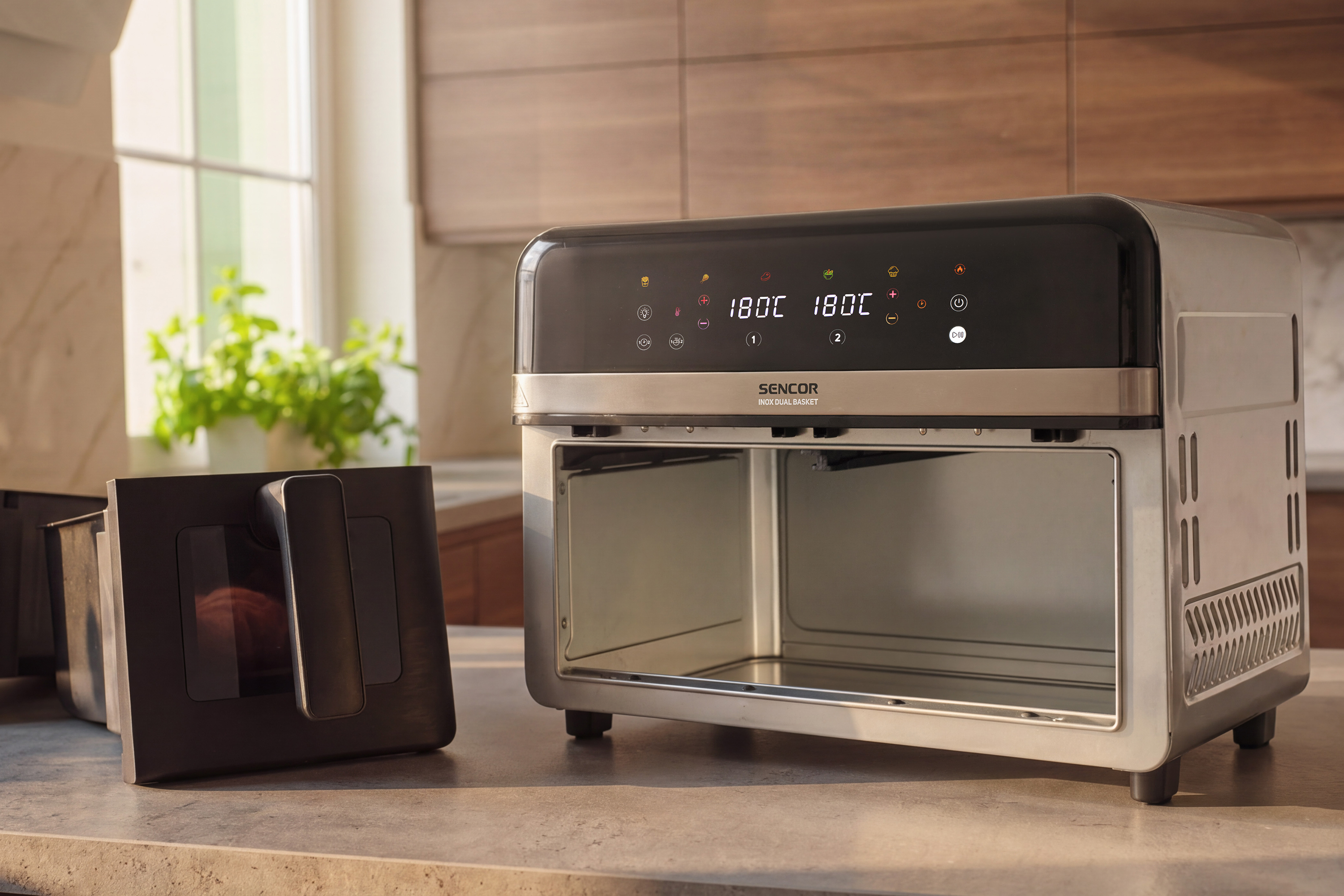 Sencor frytkownica na gorące powietrze SFR 8800SS INOX