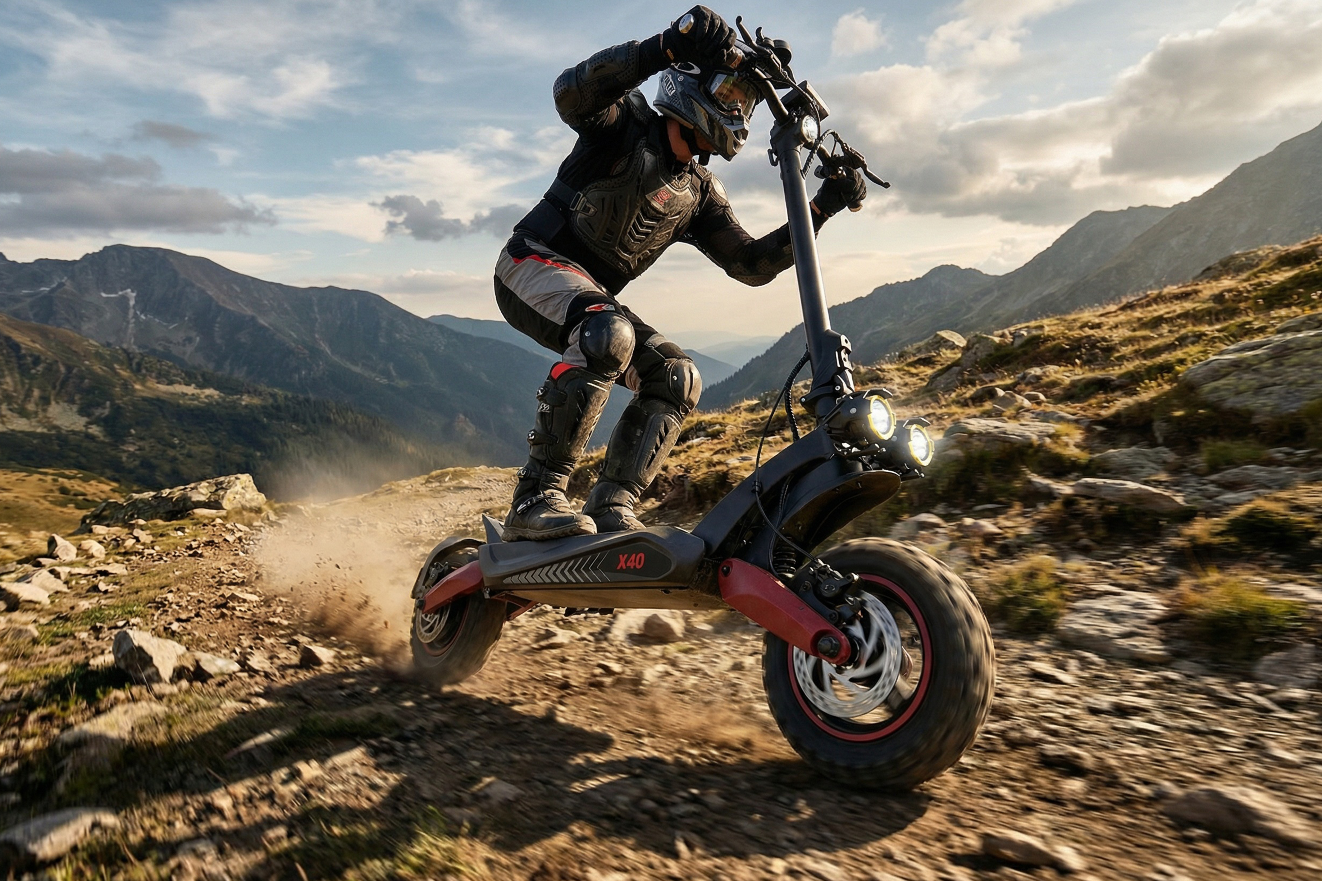 Sencor hulajnoga elektryczna z pełnym zawieszeniem SCOOTER X40