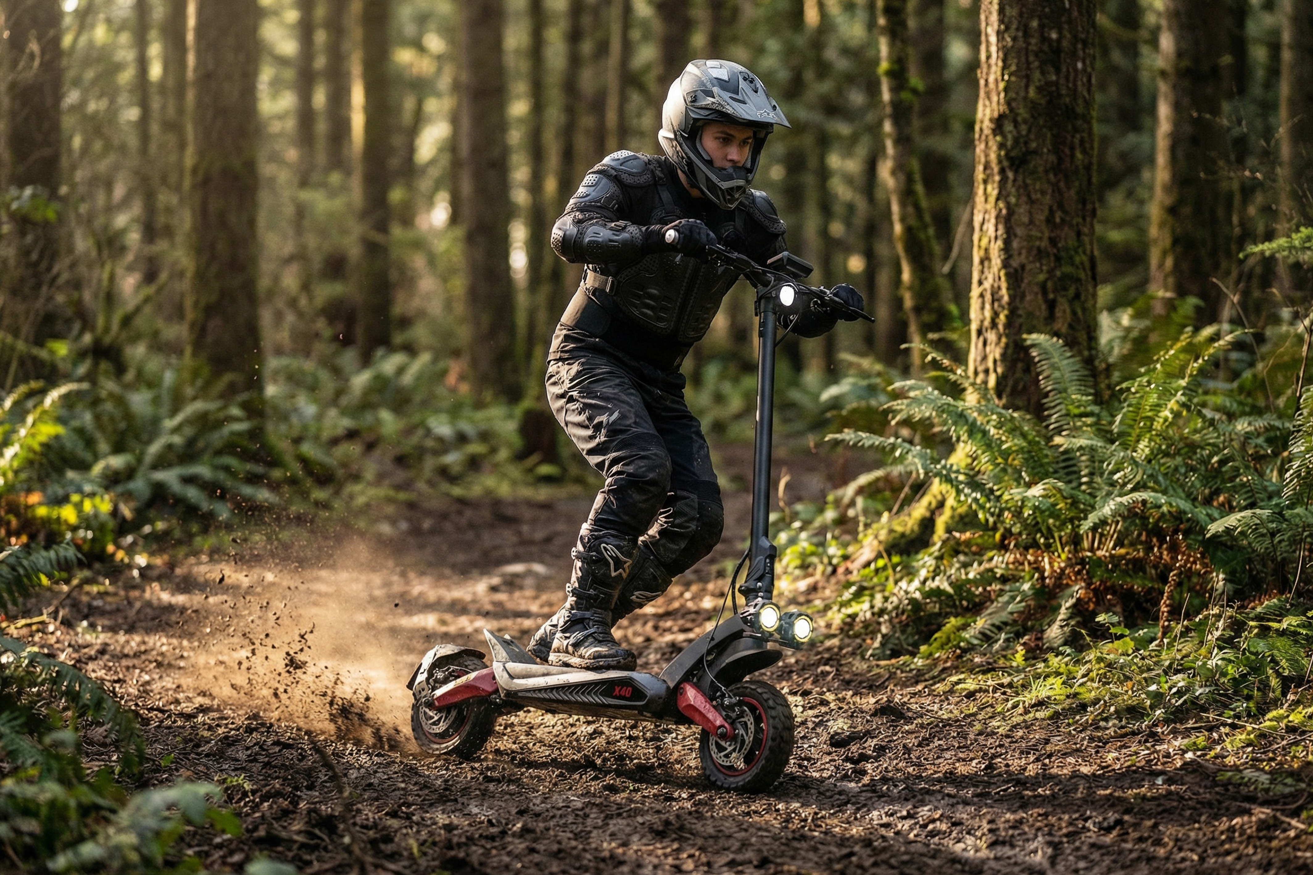 Sencor hulajnoga elektryczna z pełnym zawieszeniem SCOOTER X40