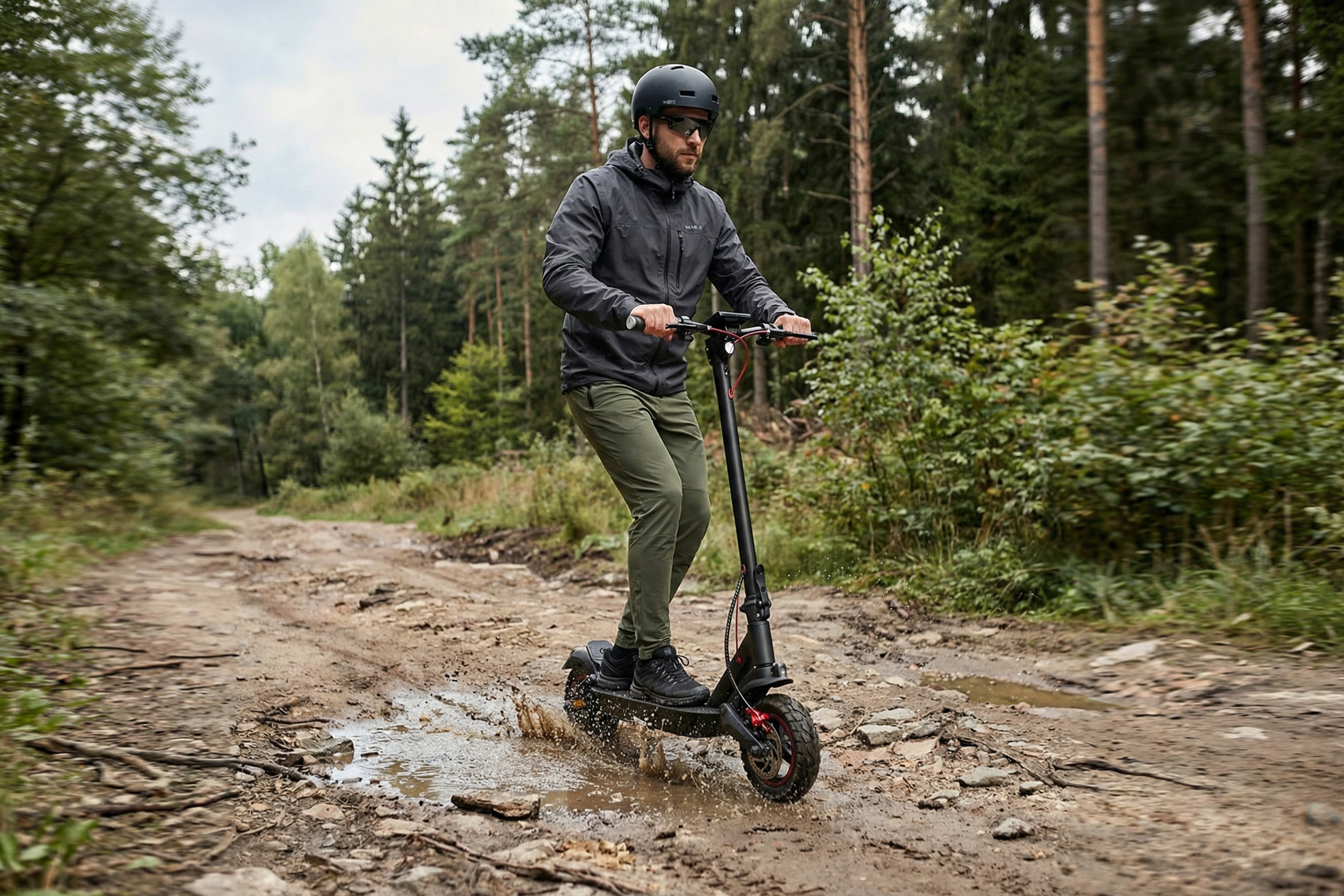 Sencor hulajnoga elektryczna z pełnym zawieszeniem SCOOTER X30