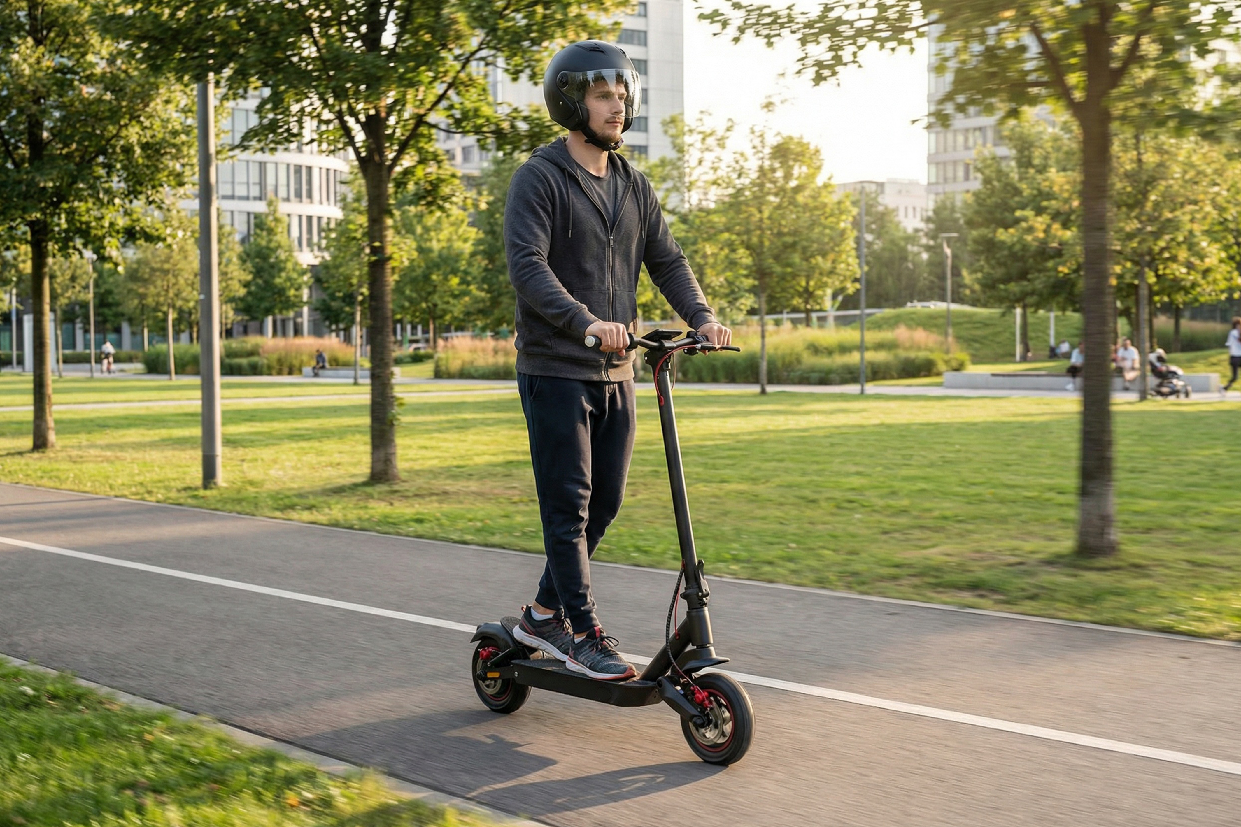 Sencor hulajnoga elektryczna z pełnym zawieszeniem SCOOTER X30
