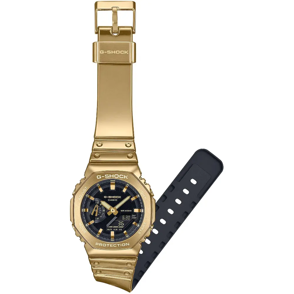 Pnske zlat Casio hodinky G-Shock.