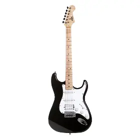 Elektrická kytara - Abx Guitars ST-230 BK/WWSM - 1