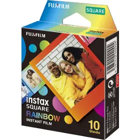 Fotopapír - náhradní kazety - Fujifilm INSTAX SQUARE RAINBOW WW 1 - 2