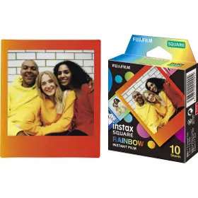 Fotopapír - náhradní kazety - Fujifilm INSTAX SQUARE RAINBOW WW 1 - 4