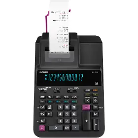 Kalkulačka - Casio DR 200 R BK kalkulačka s tiskem - 1