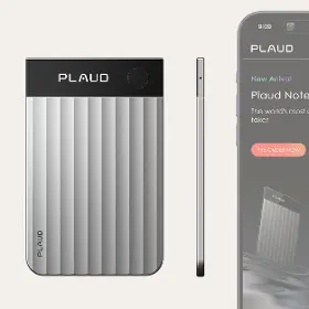 Záznamové zariadenie - Plaud Note Pin S Black - 3
