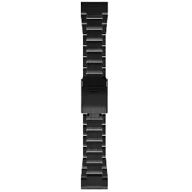 Řemínek na hodinky - Garmin QuickFit 26 Titan band Carbon Gray DLC - 1