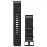 Garmin QuickFit 22 Nylon band Heathered black