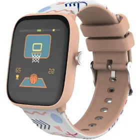 Detské Smart hodinky - Carneo TIK&TOK HR+ Girl Light Orange - 2