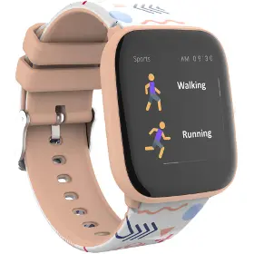 Detské Smart hodinky - Carneo TIK&TOK HR+ Girl Light Orange - 5