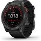 Garmin fenix 7X Solar Gray/ Black Silicone Band