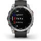 Garmin epix  Glass Silver/Gray Band Slate Steel/Black Band