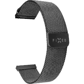 Výměnný pásek pro hodinky - Fixed FIXMEST 22mm Black - 1